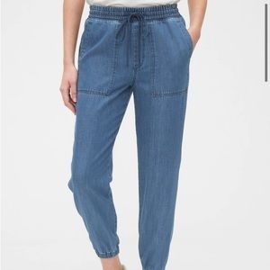 Drawstring Joggers Indigo